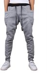 画像1: Leward Men's Casual Jogging Harem Pants  カジュアルジョギングハーレムパンツスウェットパンツ ジョガーパンツ (1)