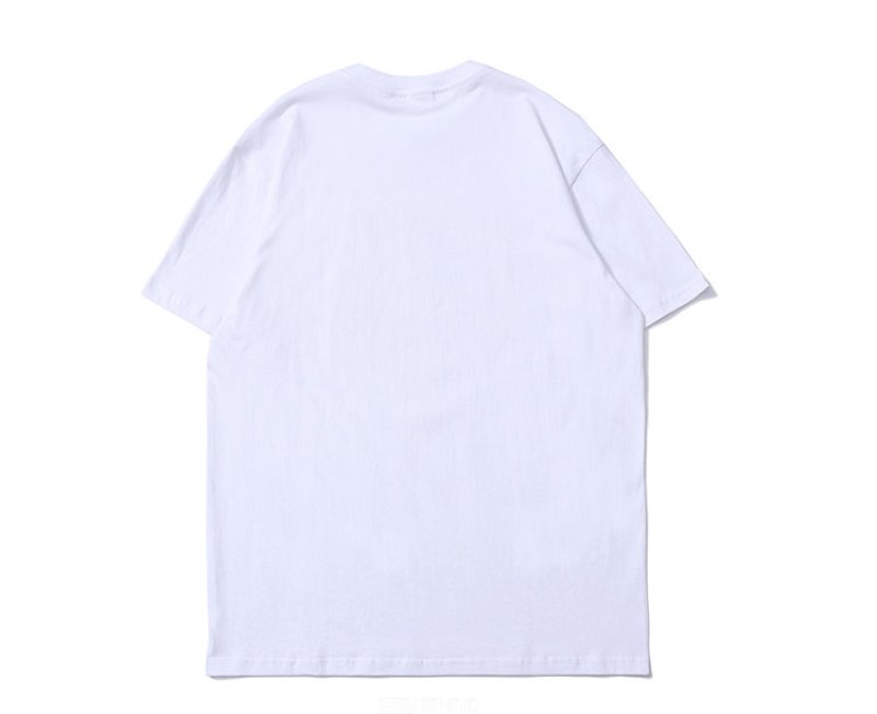 画像4:   NAGRI character head print print T-shirt men and women 半袖ヘッドプリントフォトプリントTシャツユニセックス男女兼用 (4)