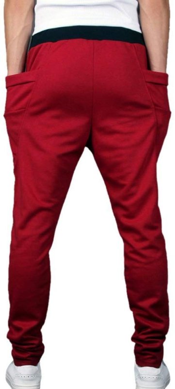 画像3: Leward Men's Casual Jogging Harem Pants  カジュアルジョギングハーレムパンツスウェットパンツ ジョガーパンツ (3)