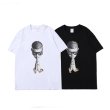 画像6:   NAGRI character head print print T-shirt men and women　半袖ヘッドプリントフォトプリントTシャツユニセックス男女兼用 (6)