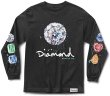 画像1: Diamond Supply Co. Men's Splash Sign Long Sleeve T Shirt   メンズスプラッシュサイン長袖Tシャツユニセックス男女兼用 (1)