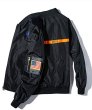 画像5: NASA MA-1 Military Flight Jacket Long-Sleeve Air Force Moto Street Coat　NASA MA-1ミリタリーフライトジャケット　ジャケットユニセッ クス男女兼用ジャケット　コート (5)