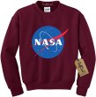 画像6: NuffSaid NASA Meatball Logo Worm Crewneck Sweatshirt Sweater Pullover - Unisex Crew　　NASA ナサ  ミートボールロゴワームクルーネックスウェットセータープルオーバー-ユニセックス男女兼用 (6)