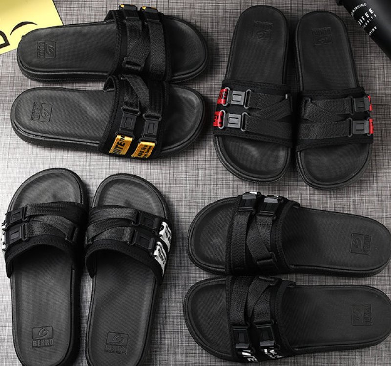 画像6: men's   flip flops soft bottom sandals slippers   プラットフォームフリップフロップファッションサンダルシャワーサンダル ビーチサンダル　 (6)