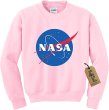 画像7: NuffSaid NASA Meatball Logo Worm Crewneck Sweatshirt Sweater Pullover - Unisex Crew　　NASA ナサ  ミートボールロゴワームクルーネックスウェットセータープルオーバー-ユニセックス男女兼用 (7)