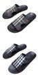 画像4: men's  Check pattern personality Shower sandals slippers   プラットフォームベットフットチェック柄サンダルシャワーサンダル ビーチサンダル　 (4)