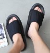 画像5: men's  Velcro flip flops  soft bottom sandals slippers   プラットフォームフリップフロップベルクロサンダルシャワーサンダル ビーチサンダル　ユニセックス男女兼用　 (5)