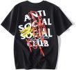 画像2: QYS Anti Social Social Club Kanye West ASSC T ShirtShort SleeT Shirt QYSアンチソーシャルソーシャルクラブ Tシャツユニセックス男女兼用 (2)