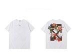 画像3: Flower Arrow Print printing men's short-sleeved T-shirt　フラワーアロープリントＴシャツユニセックス男女兼用 (3)