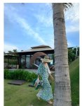 画像14: Woman’s Feather Pearl Decoration Ostrich Fur Straw Bag   リアルフェザーパールデコレーションかご　籠ストローバック　トート ハンドバック　 (14)