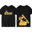画像1: men's Tom &Jerry  loose short-sleeved T-shirt meto only you　トム＆ジェリー 2デザインオーバーサイズ半袖Ｔシャツユニセックス男女兼用 (1)