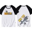 画像18: men's Tom &Jerry  loose short-sleeved T-shirt meto only you　トム＆ジェリー 2デザインオーバーサイズ半袖Ｔシャツユニセックス男女兼用 (18)