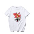 画像1: men's Sunglasses Tom &Jerry  loose short-sleeved T-shirt 　　サングラストム＆ジェリー 2デザインオーバーサイズ半袖Ｔシャツユニセックス男女兼用 (1)