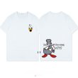 画像2: men's Donald Duck loose short-sleeved T-shirt　ドナルドダックオーバーサイズ半袖Ｔシャツユニセックス男女兼用 (2)