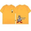 画像4: men's Donald Duck loose short-sleeved T-shirt　ドナルドダックオーバーサイズ半袖Ｔシャツユニセックス男女兼用 (4)