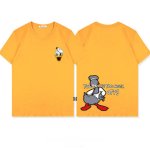 画像4: men's Donald Duck loose short-sleeved T-shirt　ドナルドダックオーバーサイズ半袖Ｔシャツユニセックス男女兼用 (4)