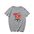 画像3: men's Sunglasses Tom &Jerry  loose short-sleeved T-shirt 　　サングラストム＆ジェリー 2デザインオーバーサイズ半袖Ｔシャツユニセックス男女兼用 (3)