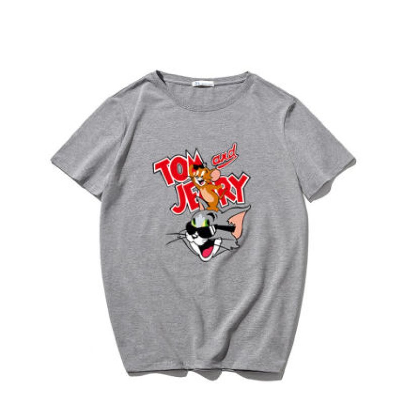画像3: men's Sunglasses Tom &Jerry  loose short-sleeved T-shirt   サングラストム&ジェリー 2デザインオーバーサイズ半袖Tシャツユニセックス男女兼用 (3)