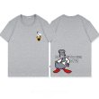 画像1: men's Donald Duck loose short-sleeved T-shirt　ドナルドダックオーバーサイズ半袖Ｔシャツユニセックス男女兼用 (1)