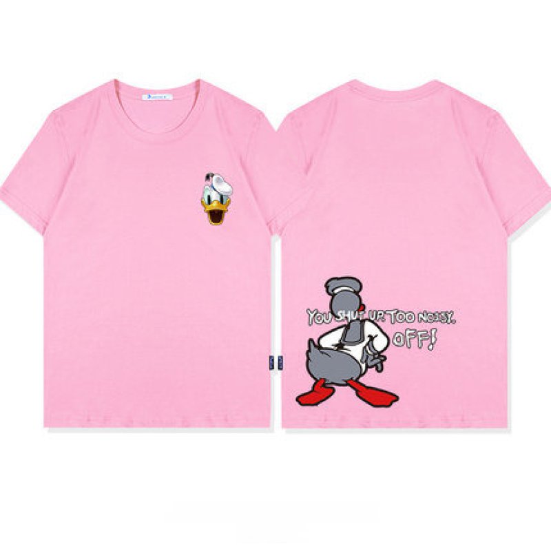 画像8: men's Donald Duck loose short-sleeved T-shirt　ドナルドダックオーバーサイズ半袖Ｔシャツユニセックス男女兼用 (8)