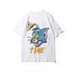 画像4: Men's tom & Julie Print Oversize T-shirt トム&ジュリー両面プリントオーバーサイズ 半袖Tシャツユニセックス 男女兼用 (4)