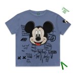 画像8: men's Disney  Mickey Mouse  short-sleeved T-shirt　ディズニーミッキーマウスオーバーサイズ半袖Ｔシャツユニセックス男女兼用 (8)