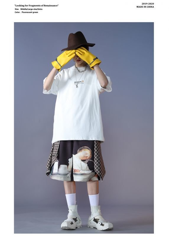 画像6: Men's TOM &JERRY alphabet cartoon anime tshirt オーバーサイズ ユニセックス 男女兼用 トム＆ジェリー プリント SENSELESS センスレス レターロゴ入り 半袖Tシャツ (6)