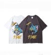 画像3: Men's tom & Julie Print Oversize T-shirt トム&ジュリー両面プリントオーバーサイズ 半袖Tシャツユニセックス 男女兼用 (3)