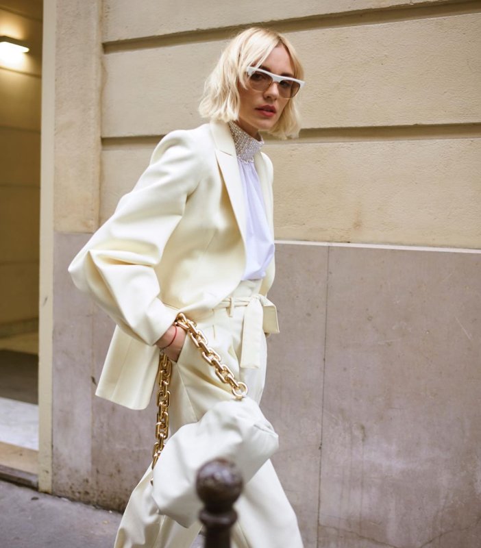 画像7: Woman’s Real Leather Chain Pouch Cluch Bag 本革チェーンハンドル付き ポーチ クラッチ バッグ ハンドバッグ　 (7)