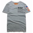 画像8: Men's  NASA space-limited Oversize T-shirt      NASA ナサスペースオーバーサイズ 半袖Tシャツユニセックス 男女兼用 (8)