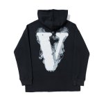 画像2: Smoke Demon Angel Washington Pop Up Guerrilla Store Limited Terry Hoodie Tide hoodie　スモークデーモンエンジェルワシントンポップアップ　オーバーサイズ ユニセックス 男女兼用  パーカー (2)