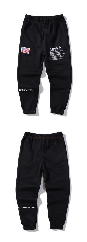 画像10:  Men's Casual nasa pants astronaut pants Jogging Harem Pants  カジュアルジョギングハーレムパンツスウェットパンツ ジョガーパンツ (10)