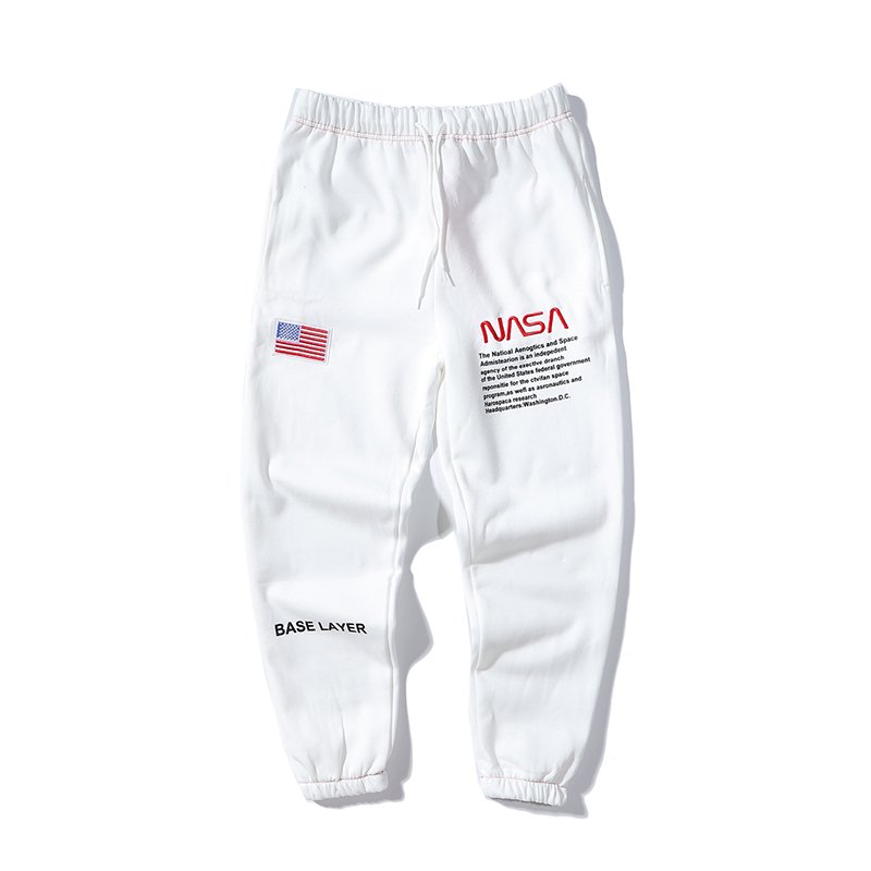画像3:  Men's Casual nasa pants astronaut pants Jogging Harem Pants  カジュアルジョギングハーレムパンツスウェットパンツ ジョガーパンツ (3)