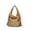 画像4: Woman’s simple folding cloth bag waterproof large capacity nylon bag　　折りたたみ防水ナイロンショルダーポータブルバッグハンドバッグ　 (4)