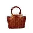 画像1: Woman’s woven beaded bag　　ビーズトートハンドバッグ　 (1)