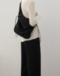 画像13: Woman’s simple folding cloth bag waterproof large capacity nylon bag　　折りたたみ防水ナイロンショルダーポータブルバッグハンドバッグ　 (13)