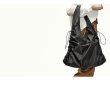 画像14: Woman’s simple folding cloth bag waterproof large capacity nylon bag　　折りたたみ防水ナイロンショルダーポータブルバッグハンドバッグ　 (14)