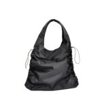 画像6: Woman’s simple folding cloth bag waterproof large capacity nylon bag　　折りたたみ防水ナイロンショルダーポータブルバッグハンドバッグ　 (6)