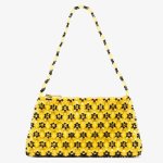 画像8: Woman’s flower beaded handbag crystal shoulder underarm bag　花フラワービーズクリスタルショルダクラッチ トートハンドバッグ　 (8)