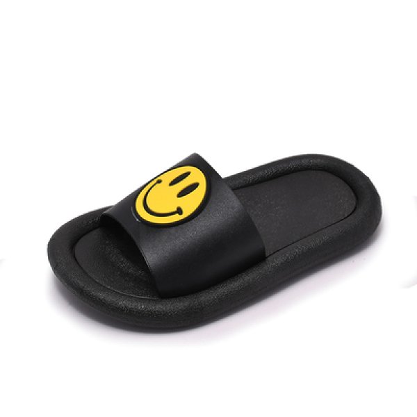 画像1: Smile flat sandals flip flops  soft bottom sandals slipper sunisex  　プラットフォームスマイルフリップフロップサンダルシャワーサンダル ビーチサンダル　ユニセックス男女兼用 (1)