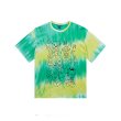 画像1: gradient tie-dye loose t-shirt men and women short-sleeved T-shirt   グラデーションタイダイオーバーサイズ 半袖Tシャツユニセックス 男女兼用 (1)