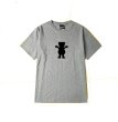 画像5:  bear pattern loose t-shirt men and women short-sleeved T-shirt     クマ  ベアープリント オーバーサイズ 半袖Tシャツユニセックス 男女兼用 (5)