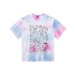 画像3: gradient tie-dye loose t-shirt men and women short-sleeved T-shirt   グラデーションタイダイオーバーサイズ 半袖Tシャツユニセックス 男女兼用 (3)