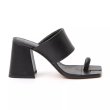 画像5: women's square head toe high heel split toe sandals    スクエアヘッドつま先のハイヒールスプリットトゥサンダルiミュール (5)