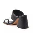 画像4: women's square head toe high heel split toe sandals    スクエアヘッドつま先のハイヒールスプリットトゥサンダルiミュール (4)