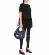 画像2: Woman’s denim new ring hand bag printing graffiti fold female bag shopping basket bag　　　デニムグラフィックリングショルダーバッグ トートバッグ (2)