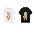 画像3:  Basketball player bear  printed T-shirt men and women　バスケットボール ベアープリント半袖Tシャツ オーバーサイズ ユニセックス 男女兼用 (3)