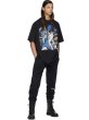 画像3:  Star Wars portrait printed T-shirt men and women　スターウォーズポートレートプリント半袖Tシャツ オーバーサイズ ユニセックス 男女兼用 (3)