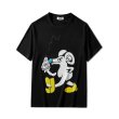 画像2: cheese mouse Oversize Unisex T-shirt　 チーズマウス プリント半袖Tシャツ オーバーサイズ ユニセックス 男女兼用 (2)