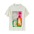 画像1:  oil painting printed half-sleeved  T-shirt men and women　　オイルプリント半袖Tシャツ オーバーサイズ ユニセックス 男女兼用 (1)